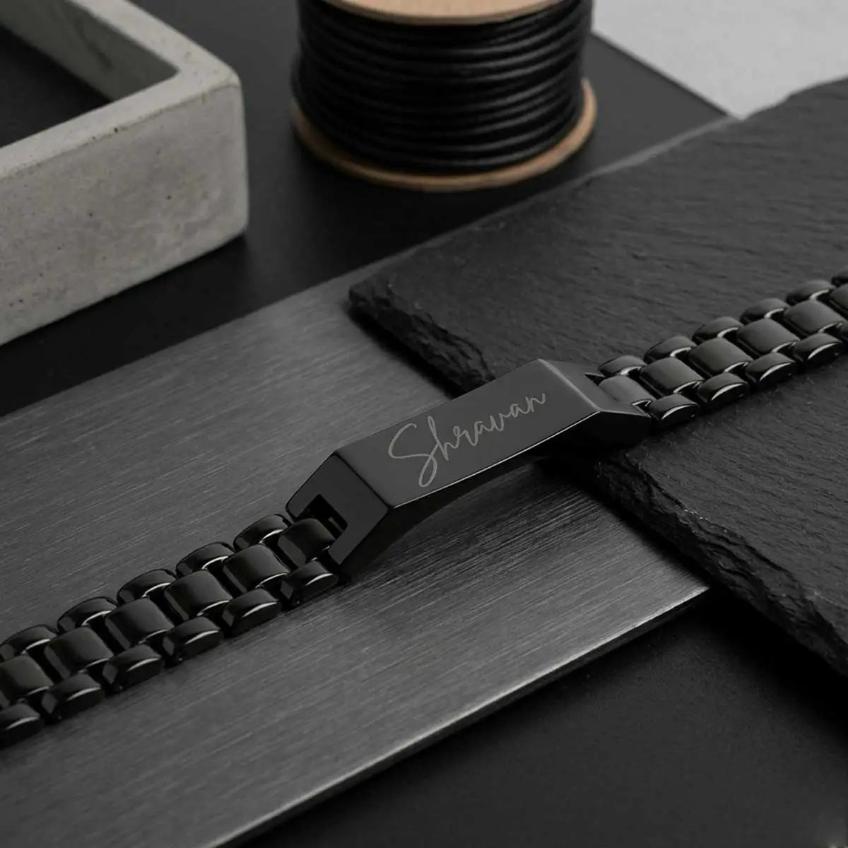 custom engraved bracelet