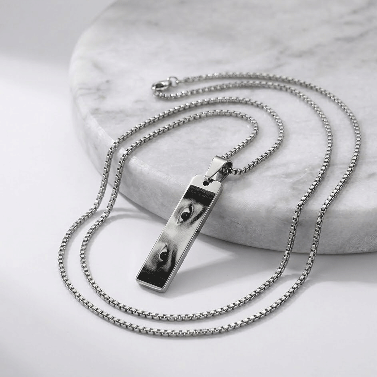 custom eye necklace