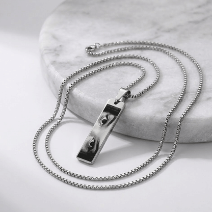 custom eye necklace