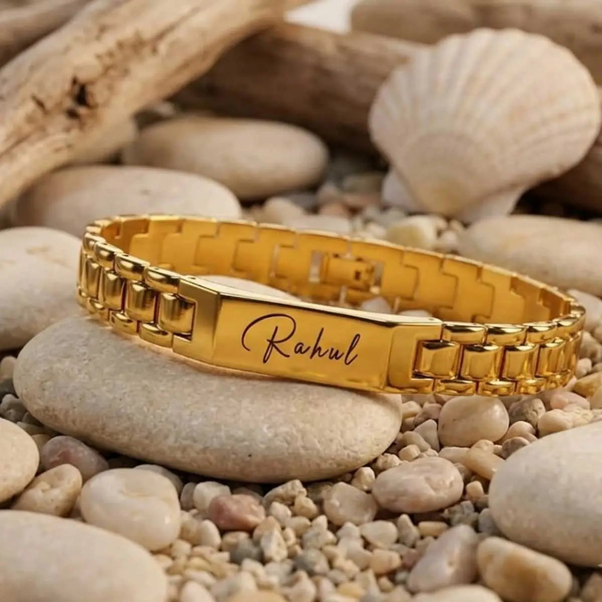 custom name bracelet for men