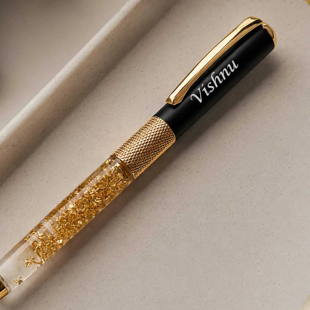 custom name engraved ballpoint pen