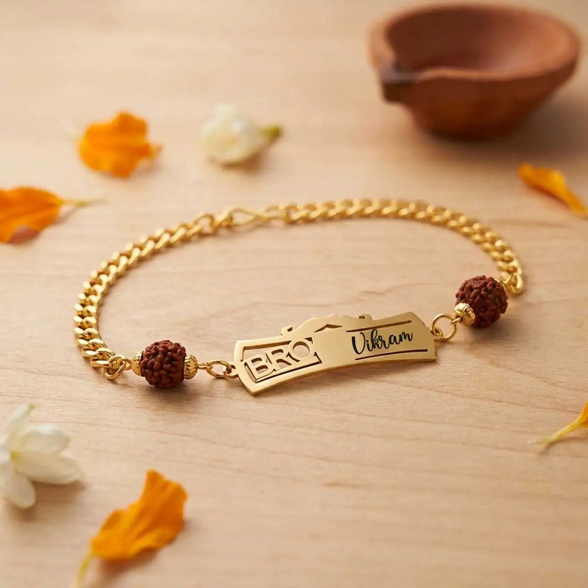 custom name rakhi
