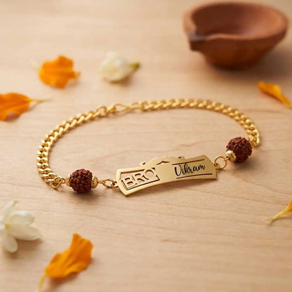 custom name rakhi