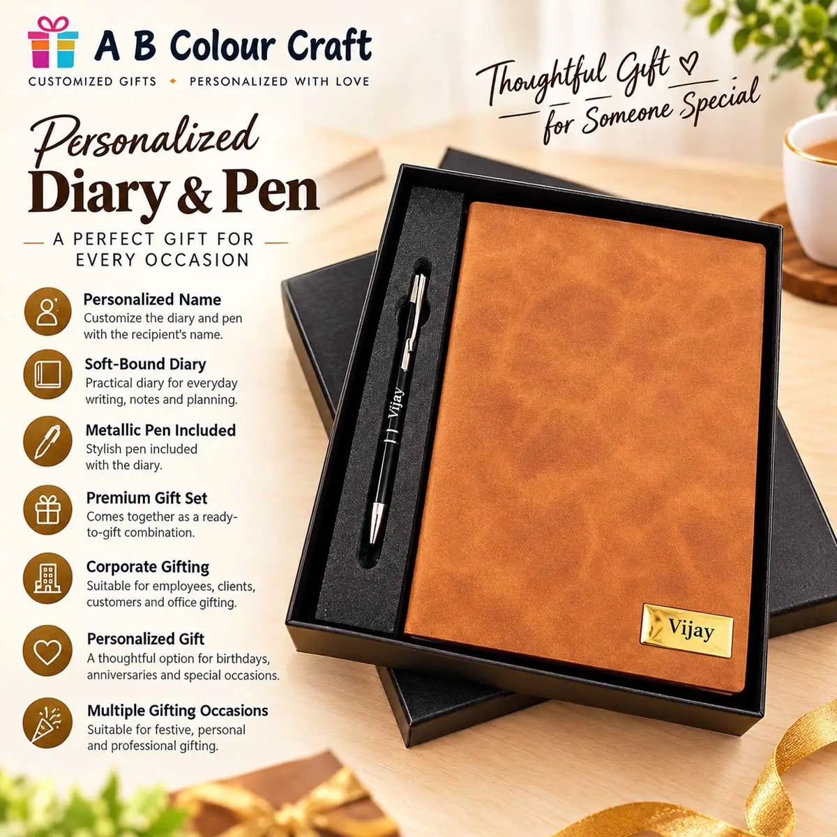customized diary gift
