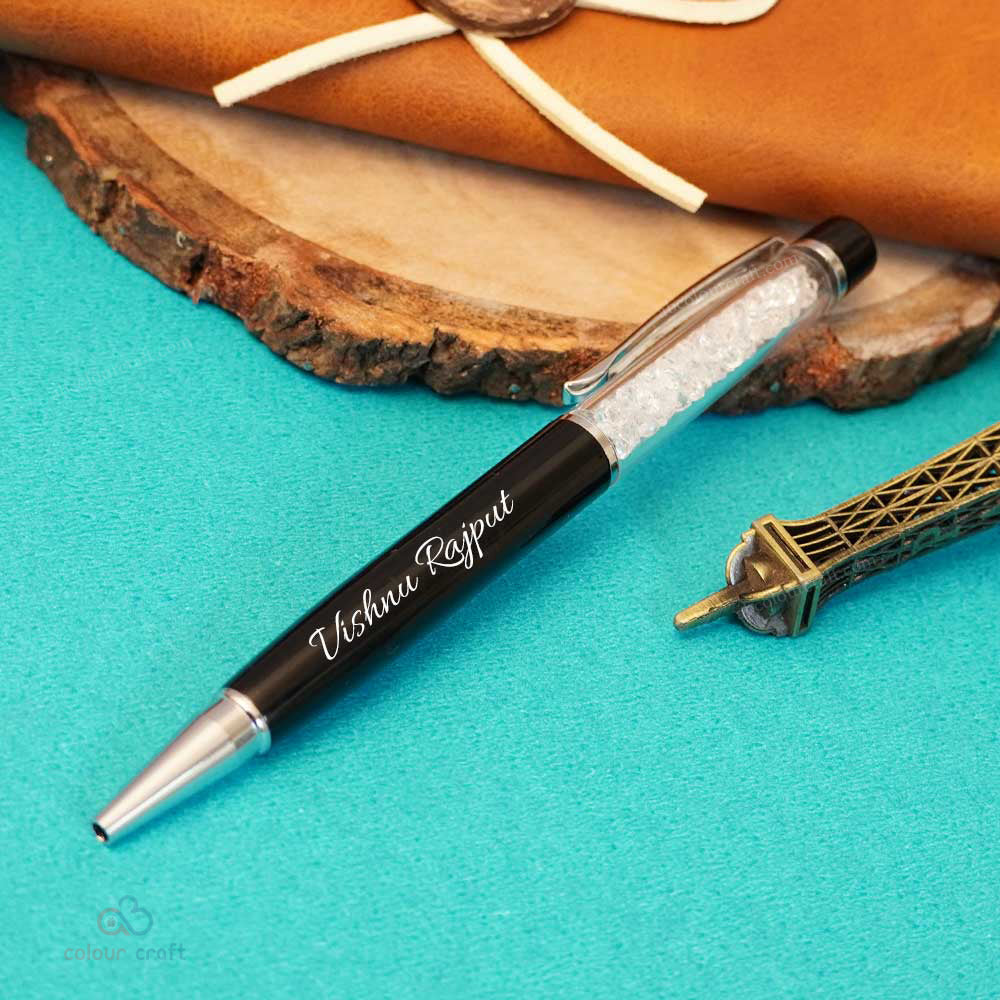Personalized Crystal Ball Pen with Name