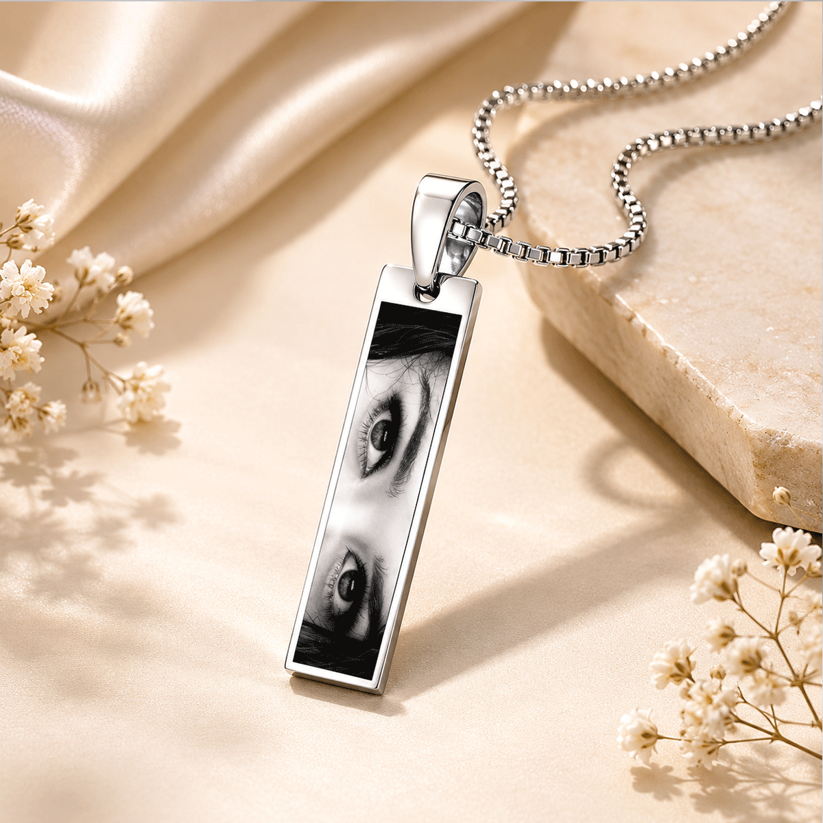 engraved pendant