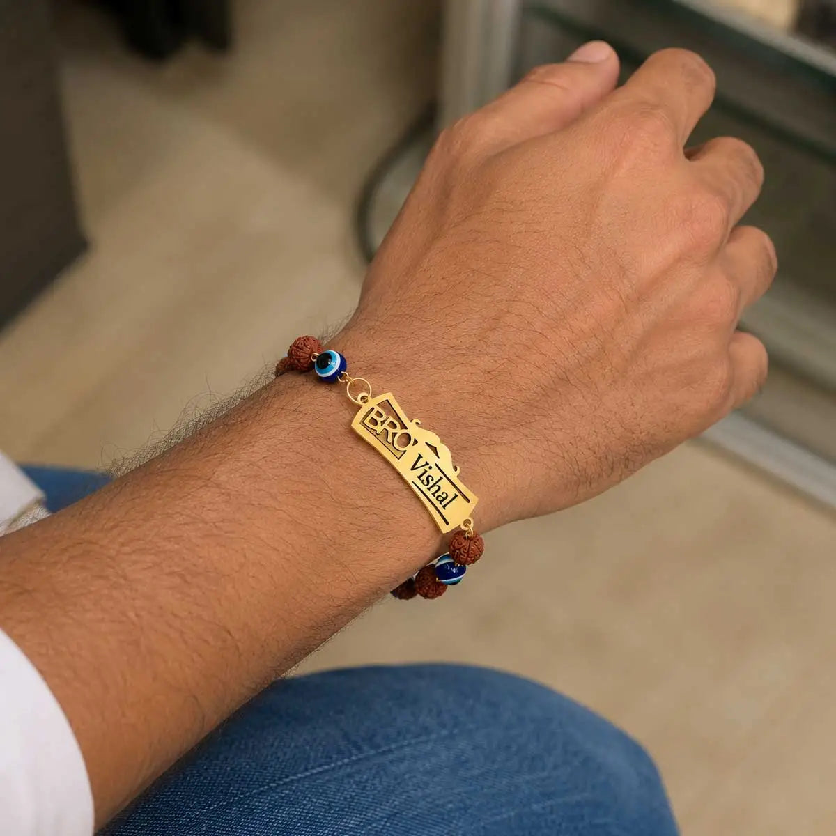 evil eye rakhi