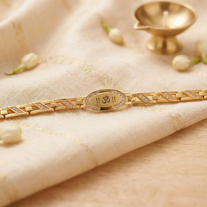 gold plated bracelet