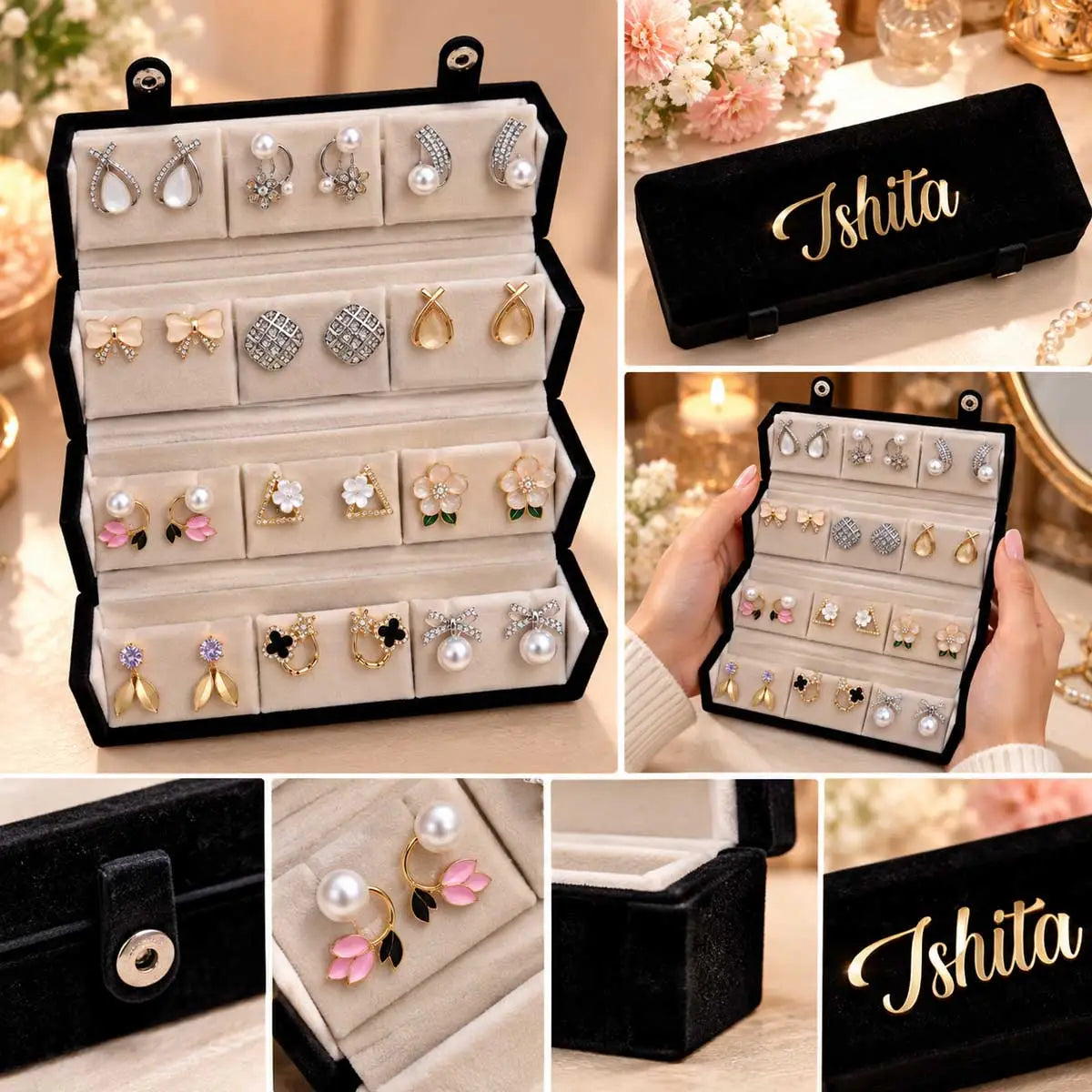 personalized earring box