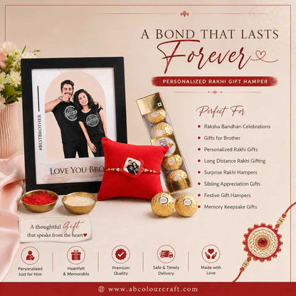 personalized rakhi gift hamper