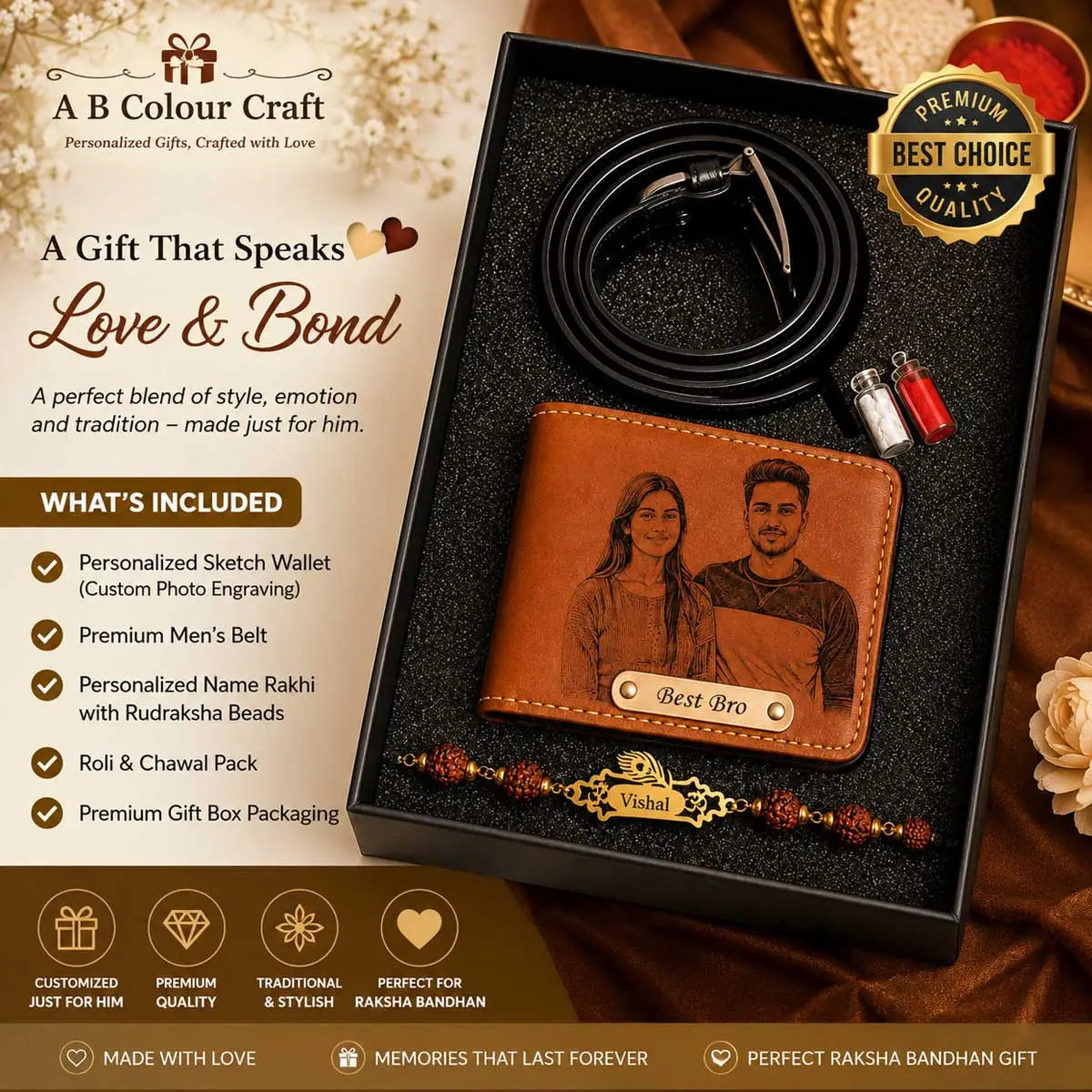 premium rakhi gift