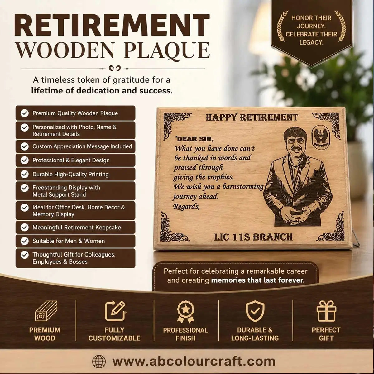 retirement gift for employee