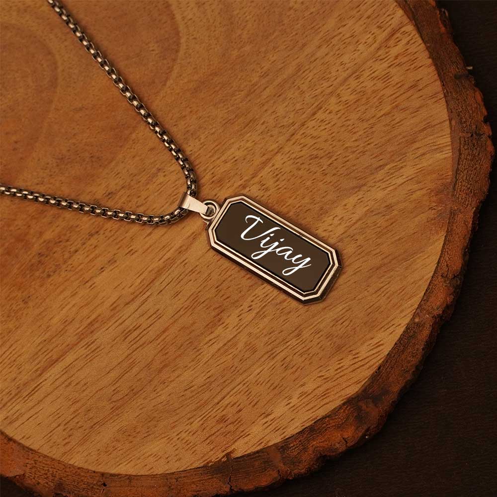 Customized name pendant