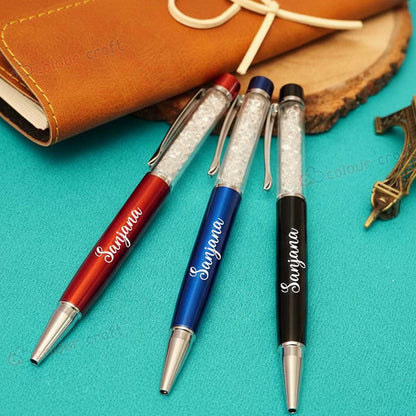 Personalized Crystal Ball Pen with Name