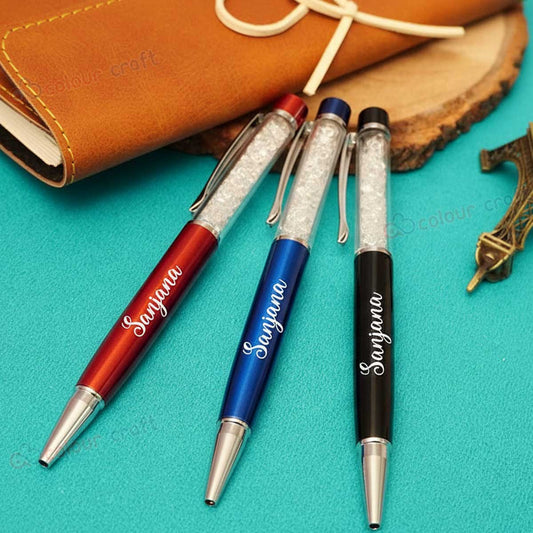 Personalized Crystal Ball Pen with Name