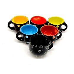 Tea/Coffee Cups Set of 6 ABCC-028