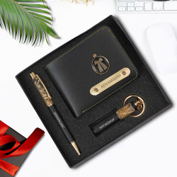 Wallet Pen Keychain Combo / Gift Combo For Men