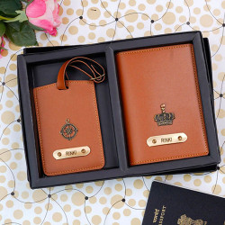 Passport Cover and Luggage Tag Combo