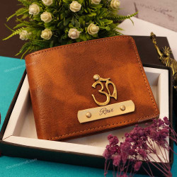 Personalized Turbo Leather Wallet / Premium Leather Wallet