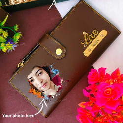 Ladies Photo Wallet / personalized gifts for her